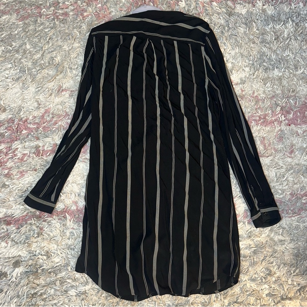 Rails Stephanie Button Down Long Sleeve Dress S - image 4